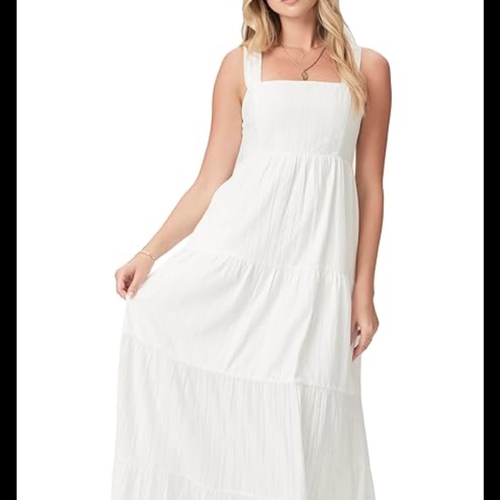 The Drop White Skirt